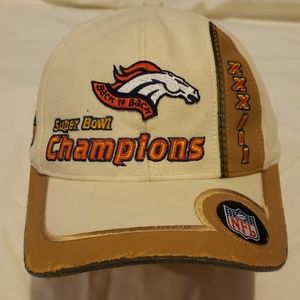 Broncos back 2 back Superbowl hat.